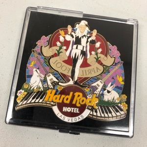 Hard Rock Cafe Las Vegas April Fools 4-Piece Pin Set